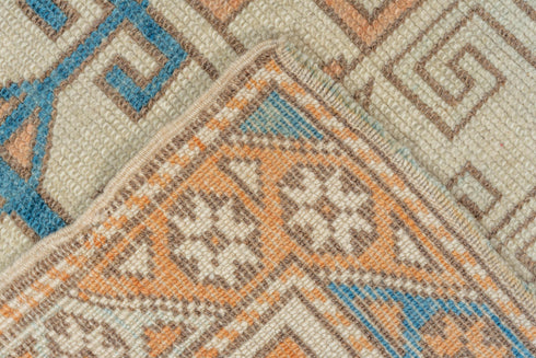 Vintage Oushak Area Rug (3' x 4')